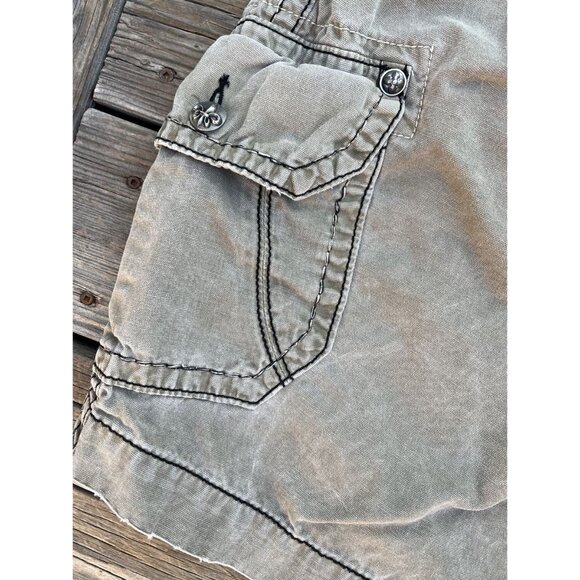 Rock Revival Classic Men's 44 Cargo Shorts 23" Outseam - Picture 3 of 14